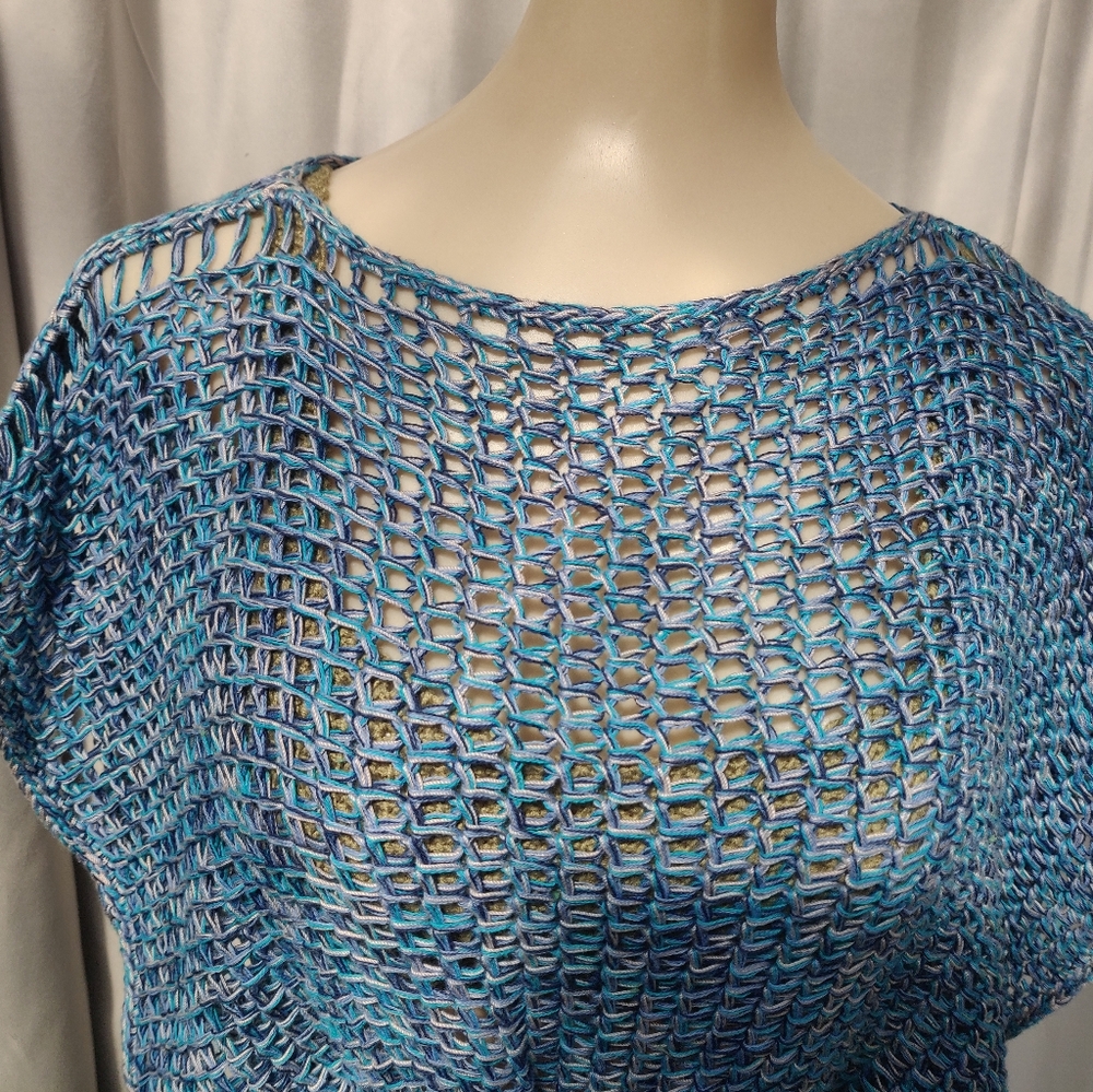 Hand Made Relaxed Fit Belted Dress/Beach Cover - Picture 4 of 6